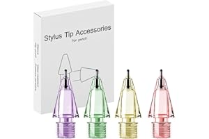 LOVE MEI Replacement Pencil Tips for Apple Pencil Pro,IPencil Tips fit for Apple 2nd 1st Gen USB-C,and Logitech Crayon Digita