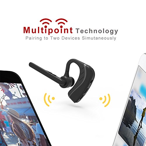 image for ANTIANT Professional Wireless Bluetooth Headset Business Headphones w/