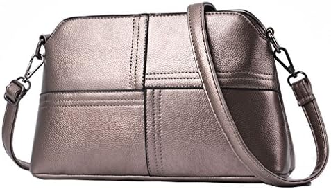 JIARUO Front Patchwork Small Women Leather Crossbody bag Zipper closure Shoulder bag Handbag Purses