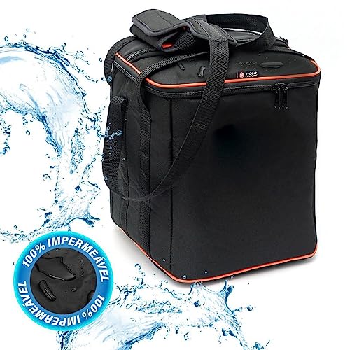 Case Bolsa Bag Polo Culture Compatível com Partybox Encore C/Bolso P/Microfones