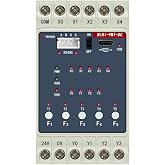 Ladder Logic PLC Programmable Logic Controller FX1S-9MT with 5 Input 4 Transistor Output and RS485 Port, Fully Compatible with FX1S, DC 24V Input Small PLC (Mini-9MT-DC)