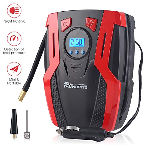 image for BOSONER Portable Air Compressor Pump, Tire Inflator, 12V DC Portable A