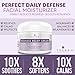 THENA Redness Relief Face Cream Facial Moisturizer For Dry Skin With Colloidal Oatmeal Organic Shea Butter & Calendula, Natural Treatment & Skin Care For Rosacea, 2.25 oz