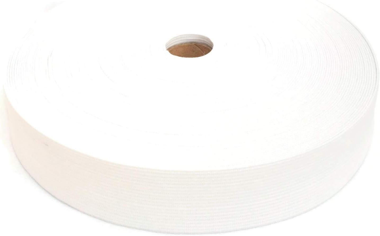 25 Meter Elastic Band 30 mm wide - White