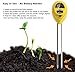 XRS Soil pH Meter Kit 3-in-1 Moisture Meter Soil Test Kit pH Soil Tester Water Meter for Indoor Plants Outdoor Soil Moisture Meter No Battery Neededthumb 3
