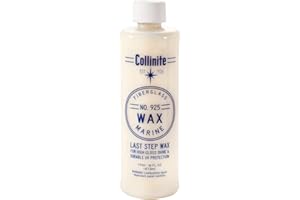 Collinite 925 Wax- Marine/RV Carnauba + Polymer Wax Sealant for Long-Lasting Fiberglass Protection. Easy to Apply+DA Friendly. Prevents Oxidation + Provides High Gloss Shine+UV Protection (16 fl oz)
