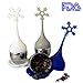 Snowflake Silicone Stainless Loose Leaf Tea Infuser/Strainer Set