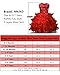 NNJXD Girl Dress Kids Ruffles Lace Party Wedding Dresses Size (120) 4-5 Years Light Purple