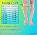 Doc Miller Compression Calf Sleeve for Men & Women – 20-30mmHg Graduated Support for Running, Shin Splints, Calf Strain – Knee High, Small to 6XL Plus Size