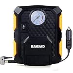 Raniaco 12V DC 150PSI Portable Electric Auto Air Compressor Pump and Car Tire Inflator (Black)