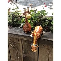 Bongjas Dream Handmade Comic Wooden Giraffe 2pcs Set