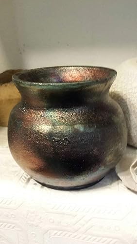 Amazon Com Raku Pottery Bowl Raku Vase Hand Thrown Pottery