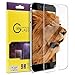 ATGOIN Screen Protector, Tempered Glass (0.2mm, 2.5D), (No Bubble), 9H Hardness Fit for Apple iPhone 7 Plus and iPhone 6/6S Plus - Clear