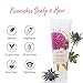 100% PURE Burdock & Neem Healthy Scalp Clarifying Shampoo Moisturizing Detox with Rose Hydrosol Replenishing Cleanser for Dry, Itchy, Flaky Scalp for Women & Men - 8 Fl Oz