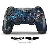 Skins for PS4 Controller - Stickers for Playstation 4 Games - Decals Cover for PS4 Slim Sony Play Station Four Controllers PS4 Pro Accessories PS4 Remote Dualshock 4 Skin - Universe