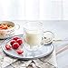 Hwagui - Personalized Heat-Resistant Double Wall Glass Cup & Mug for Milk, Juice, Tea and Coffee 250ml/8.5oz