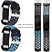Replacement Bands for Fitbit Charge 2, 3-Pack Fitbit Charge2 Wristbands with air hole, Large