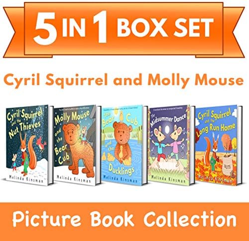 Cyril Squirrel and Molly Mouse Picture Book Collection: 5-in-1 Box Set of Rhyming Bedtime Stories (for ages 3-6) (Top of the Wardrobe Gang Box Sets 1)
