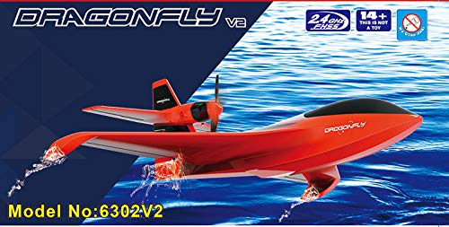 Joysway Dragonfly Seaplane Brushless 28" Wingspan Remote Control RC Airplane | ARTF - Almost Ready to Fly | (2019 V2.0 Release)