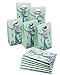 Mermaid Party Favor Gift Bags - 12 Pack, Treat, Goodie and Candy Bags, Party Supplies for Birthdays and Baby Showers