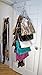NEW IMPROVED SYSTEM: Boot Stax - Vertical Storage System - 1 Hanging Swivel Rod With 12 Hooks - Includes 6 Boot Hangers