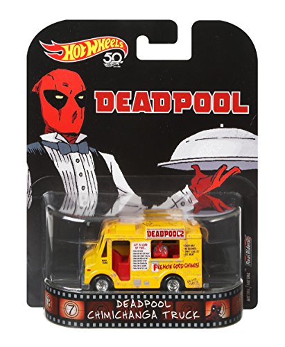 Hot Wheels Deadpool Food Truck, 1:64 Scale