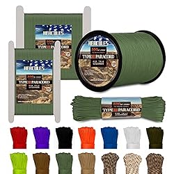 HERCULES Type III Paracord 550 Paracord Rope