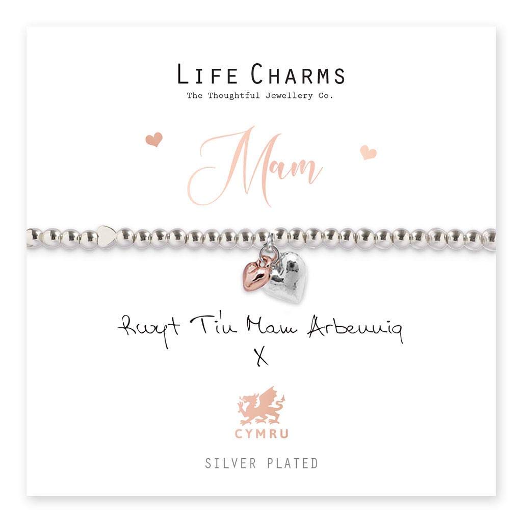 Life Charms Welsh Mum Bracelet