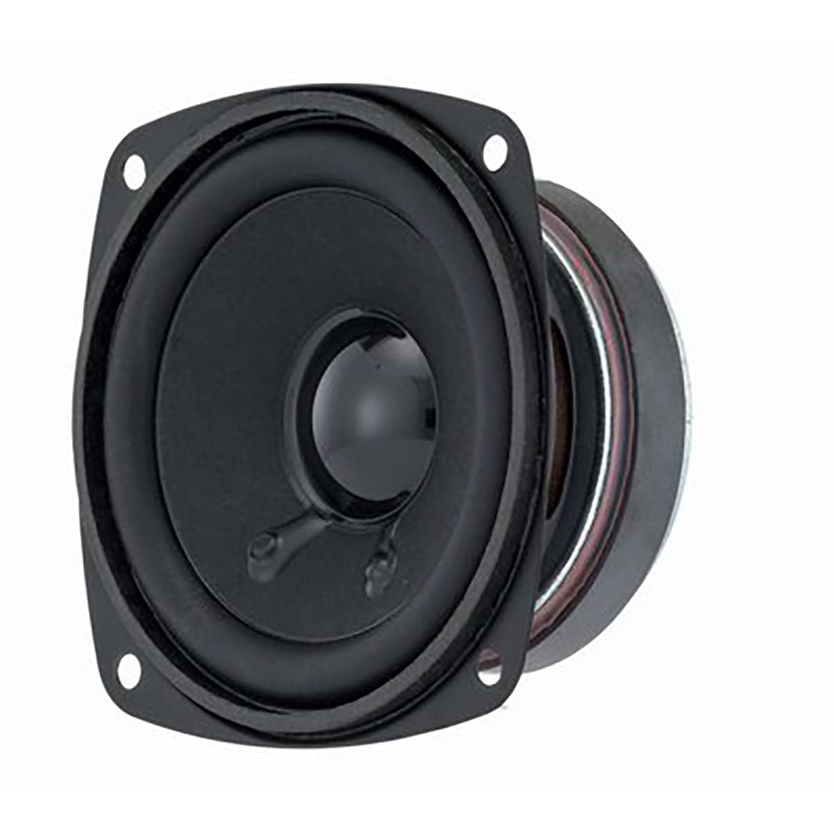 Visaton VS-FRS8/4 Speakers (100 – 20,000 Hz; 93 x 93 x 40 mm, Black, Wall and Ceiling Speakers, Grid FRS 8 Grid 8 ES)