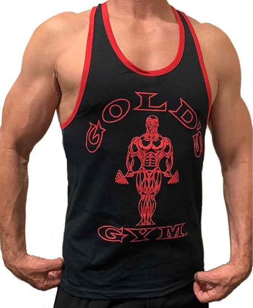 Gold's Gym Tank Top Ringer Official Licensed RT1 at Amazon Men’s
