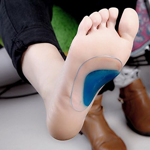 EasyBuy India 1Pair Arch Support Orthopedic Orthotic Insole Flat Foot Flatfoot Correction Shoe Insoles Cushion Inserts