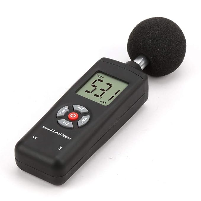 Tester, Multimeter TL-201 30-130dB LCD Digital Detector de ruido ...