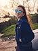 AEVOGUE Polarized Sunglasses Semi-Rimless Frame Brand Designer Classic AE0369 (Black&red&blue, 48)