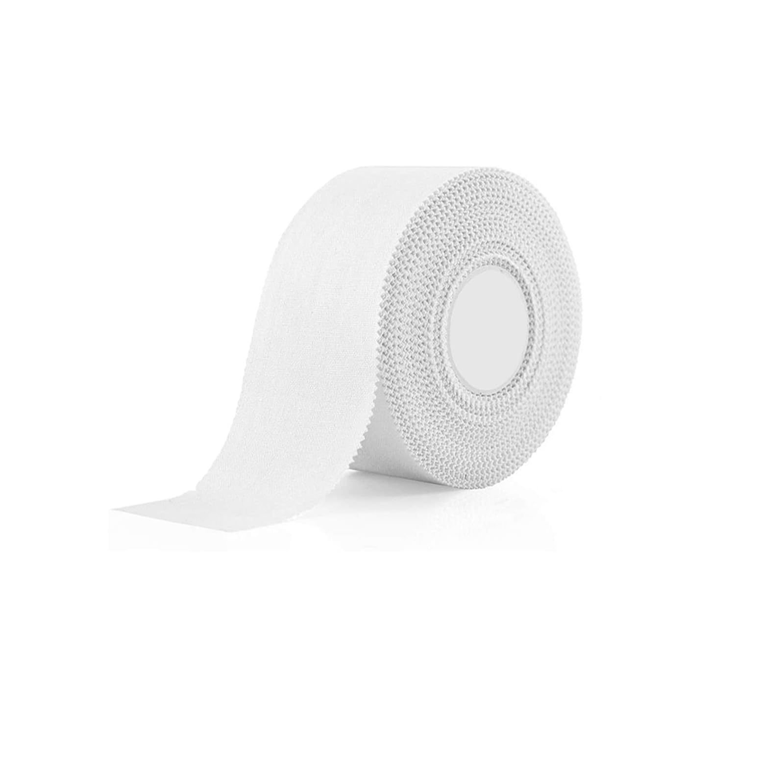 SOONGO Zinc Oxide Tape 2.5cm x 10m White 2 Rolls Sports Strapping Athletic Tape Inelastic Provide Maximum Support Fixed Joint Good Viscosity Hypoallergenic