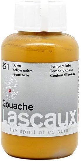 Lascaux : Gouache : 85ml : Yellow Ochre