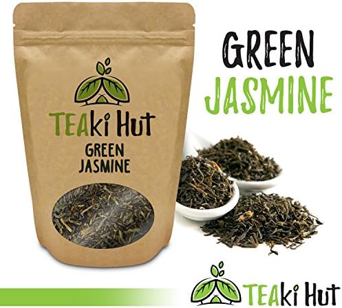 Organic Jasmine Green Tea 3.5 Ounce (53 Servings): A Bright, Crisp, Flavorful Loose Leaf Green Tea From A 3 Time Award Winning Line of Green Tea