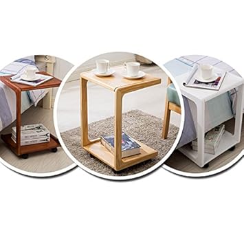 Sofa Seite Holz Beistelltisch Ecktisch Nachttisch Kleiner Tee Tisch