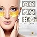 20 Pairs - Natural Solutions - 24K Karat Gold - Hyaluronic Acid, Collagen Under Eye Bags Treatment - Gel Snail Mask Pads for Puffy Eyes, Dark Circle - Pure Undereye Patches/Masks For Women & Men