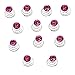 Hair Accessories Rhinestones Hair Spirals Clips For Women Pack of 12
