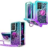 Silverback for Galaxy S21 Ultra Case, Moving Liquid