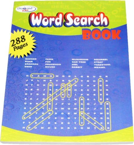 DIAMOND PLUS 288 Pages Word Search Book
