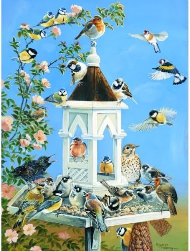 Amazon Com Bird Feed 1000pc Jigsaw Puzzle By Pollyanna Pickering Toys Games