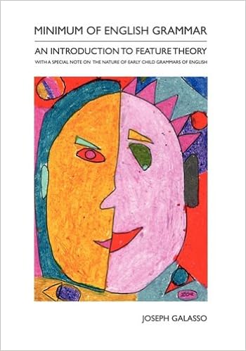 Minimum Of English Grammar An Introduction To Feature Theory With