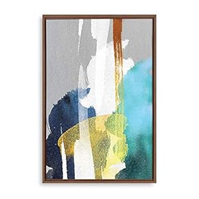 Framed Canvas Home Artwork Decoration Abstract Artwork Canvas Wall Art for Living Room, Bedroom - 16x24 inches