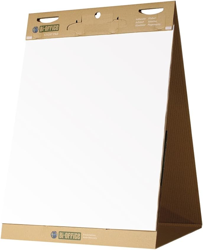 Paper Board Papier Paperboard Recyclé - Lot De 5 Blocs - 80g/m² - 20 Feuilles Par Bloc - Blanc Papier Recyclé