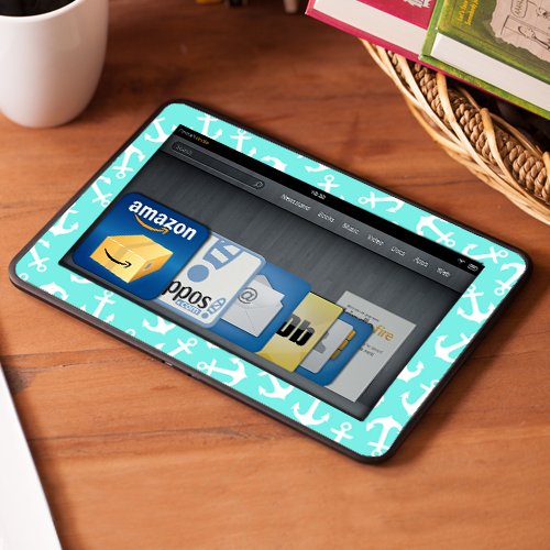 All New Kindle Fire HD Decal/Skin Kit, Refuse to Sink (will not fit prior generation HD or HDX models)