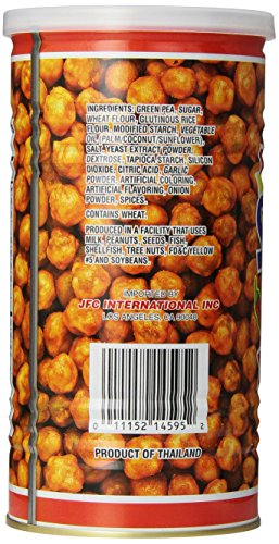 HAPI SNACKS, SPICY SRIRACHA PEAS, 9.9 OZ