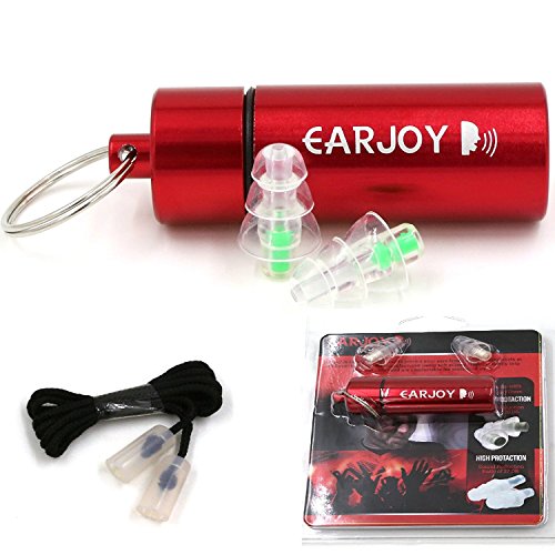 Noise cancelling ear plugs - safety ear plugs - high fidelity ear plugs with best ear plugs noise reduction - custom construction ear plugs for sleeping - music ear plugs - hearing protection earplugs