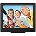 Nixplay 8 inch Smart Digital Photo Frame with WiFi (W08G) - Black - Share Photos and Videos Instantly via Email or App