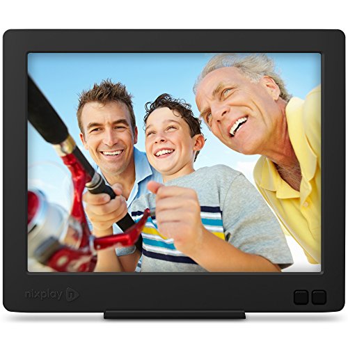 Nixplay Edge 8Inch WiFi Cloud Digital Photo Frame with HiRes Display